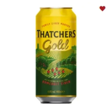 Thatchers Gold Cider - 500ml cans