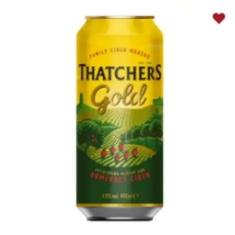 Thatchers Gold Cider - 500ml cans